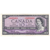 BC-40bA 1954 Canada $10 Beattie-Rasminsky, *A/D, EF