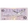 BC-57a 1989 Canada $10 Thiessen-Crow, ADU, CUNC