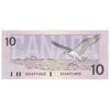 BC-57a 1989 Canada $10 Thiessen-Crow, ADU, AU-UNC