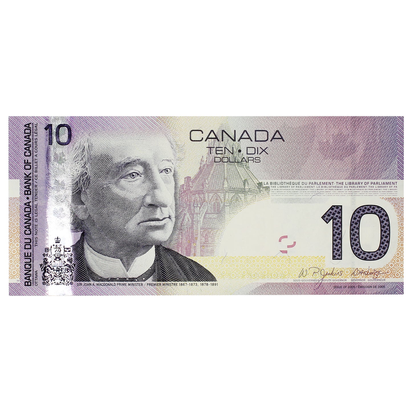 BC-68a 2004 Canada $10 Jenkins-Dodge, BEU, CUNC