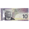 BC-68aA 2007 Canada $10 Jenkins-Dodge, BTV (0.080-0.086), VF-EF (VF30)