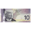 BC-68a-N1-iii 2005 Canada $10 Jenkins-Dodge, 3 Digit RADAR BTE6618166, Uncirculated (MS60)