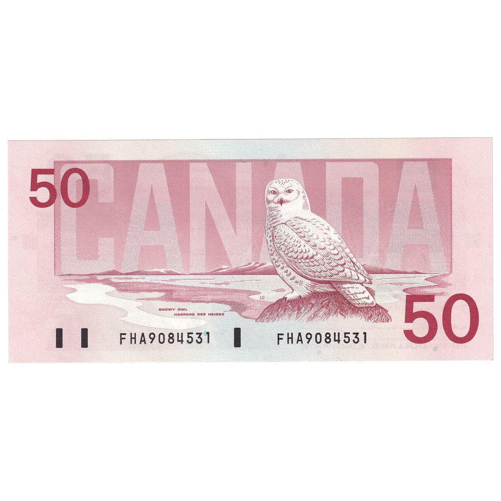 BC-59a 1988 Canada $50 Thiessen-Crow, FHA, CUNC