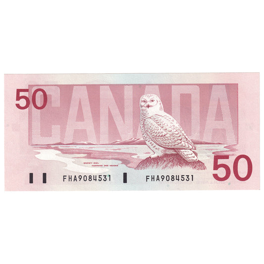 BC-59a 1988 Canada $50 Thiessen-Crow, FHA, CUNC