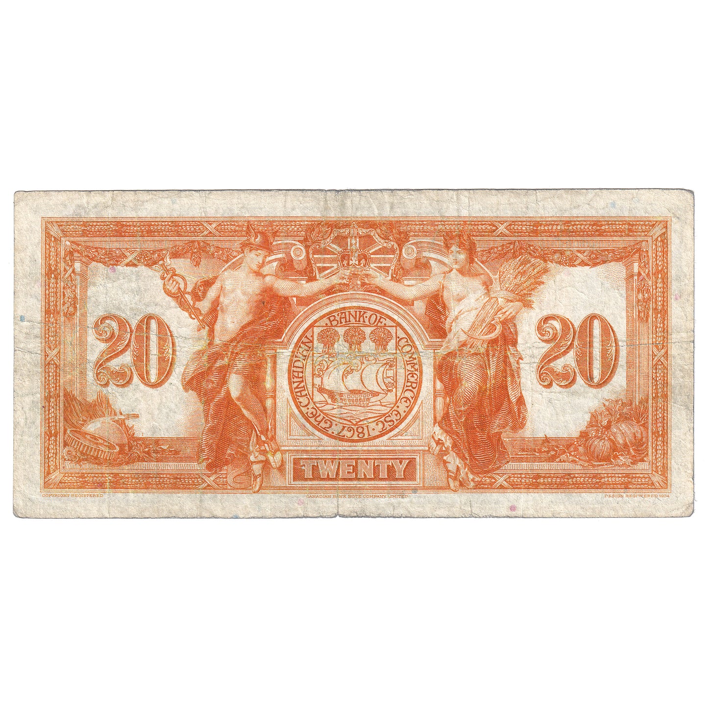 75-18-10 1935 Canadian Bank of Commerce $20 Aird-Logan, VG-F (VG10)