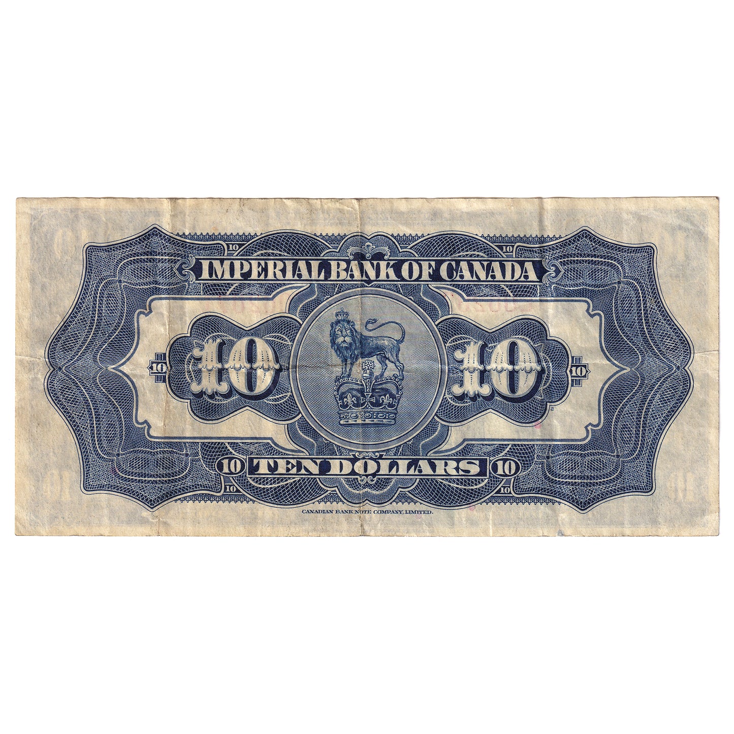 375-24-04 1939 Imperial Bank $10 Jaffray-Phipps, VF-EF