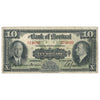505-60-04 1935 Bank of Montreal $10 Dodds-Gordon, VG-F