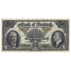 505-62-02 1938 Bank of Montreal $5 Dodds-Gordon, VF-EF