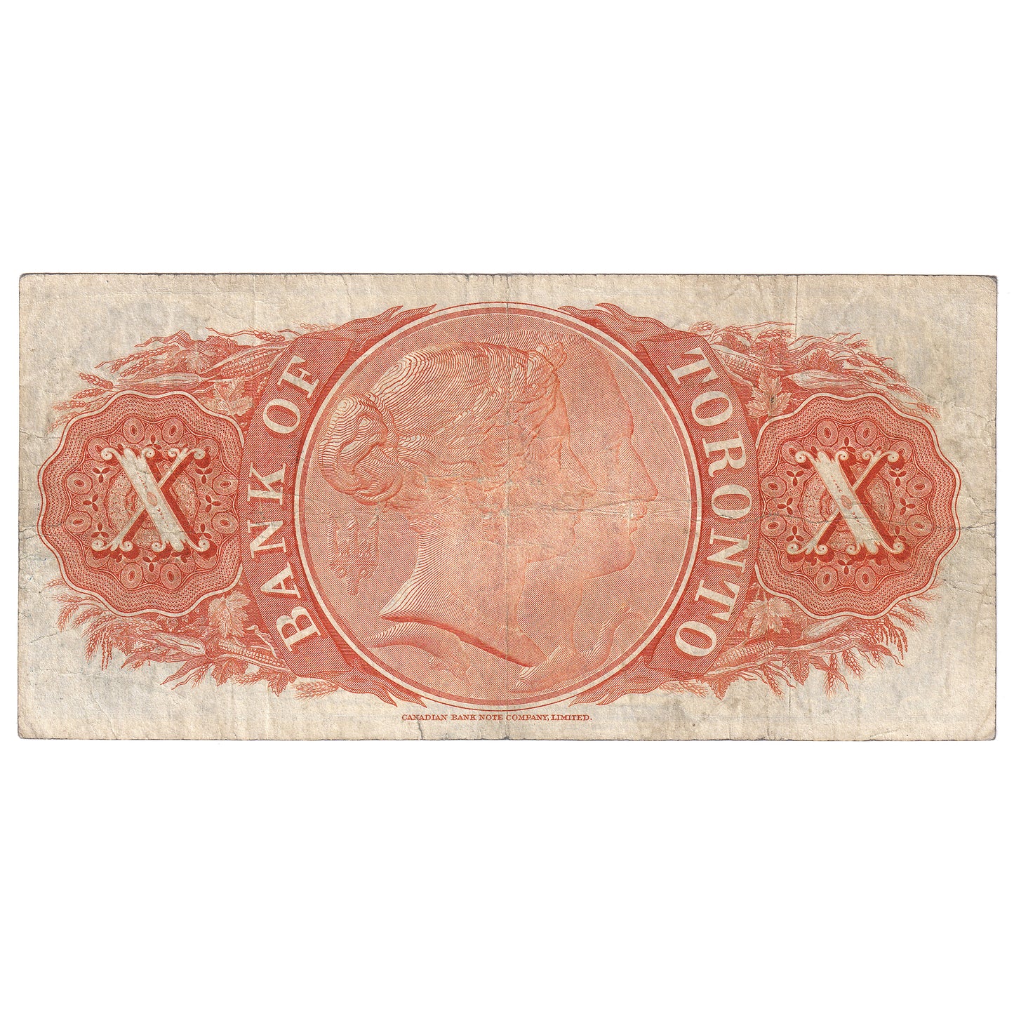 715-24-08 1935 Bank of Toronto $10 Henwood-Gooderham, F-VF