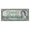 BC-29a 1954 Canada $1 Coyne-Towers, Devil's Face, H/A, UNC