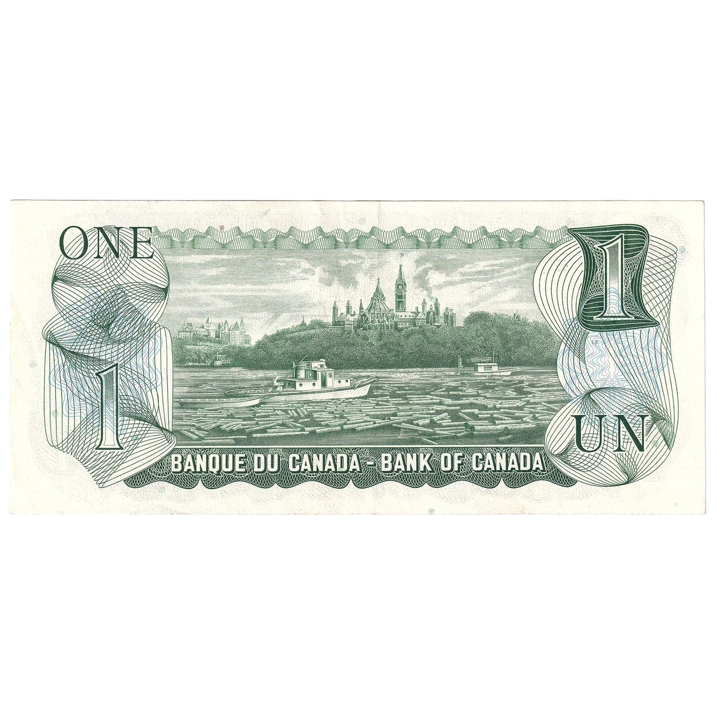 BC-46aA 1973 Canada $1 Lawson-Bouey, *FV, EF-AU