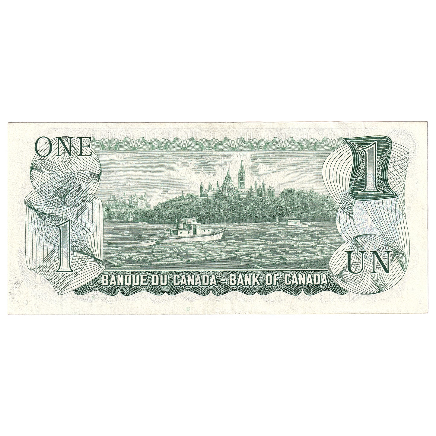BC-46aA 1973 Canada $1 Lawson-Bouey, *IV, EF-AU (EF45)