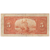 BC-5 1935 Canada $5 Osborne-Towers, English, Fine (F12)