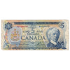 BC-48b 1972 Canada $5 Lawson-Bouey, XA, Circ