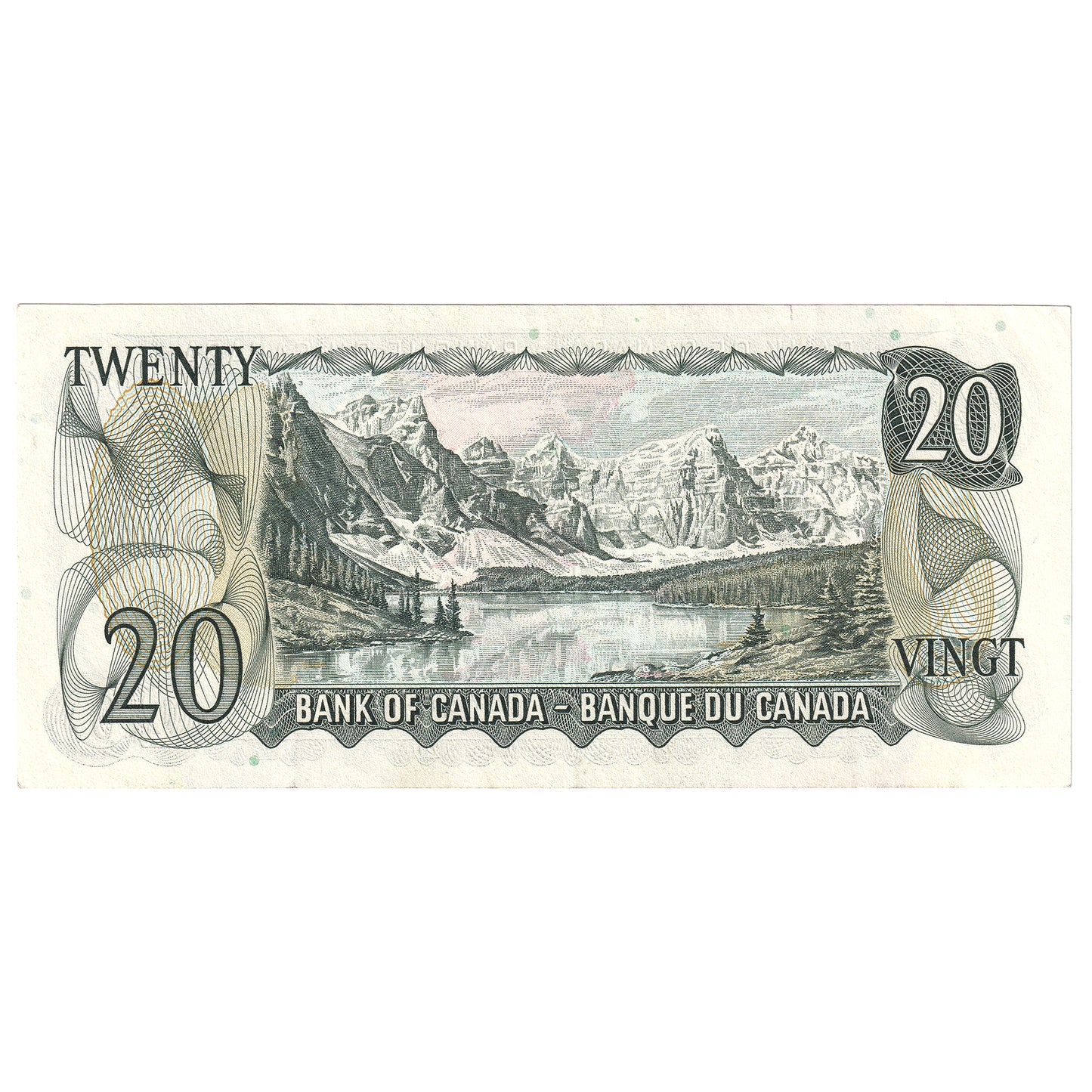 BC-50a 1969 Canada $20 Beattie-Rasminsky, EF, Circ