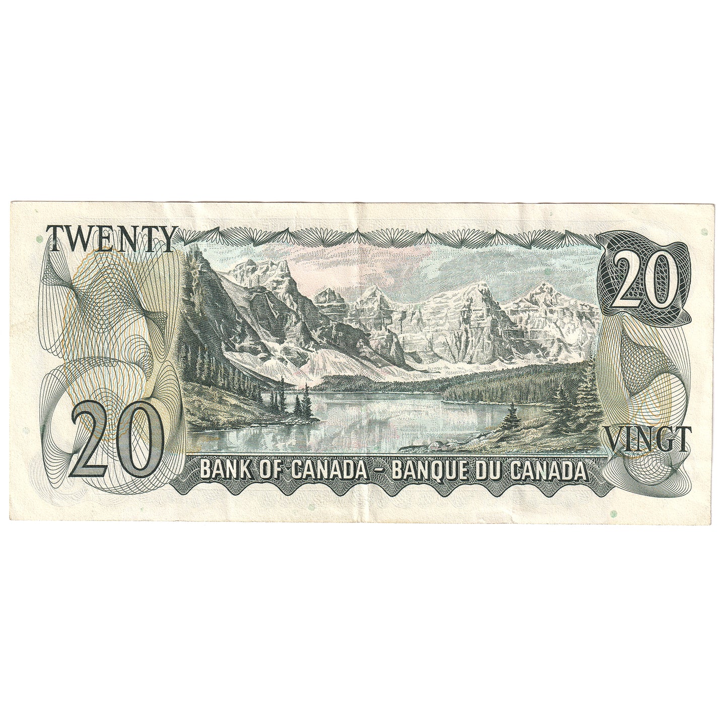 BC-50a 1969 Canada $20 Beattie-Rasminsky, EJ, Circ