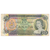 BC-50aA 1969 Canada $20 Beattie-Rasminsky, *EA, VG-F