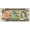 BC-50aA 1969 Canada $20 Beattie-Rasminsky, *EH, VG-F