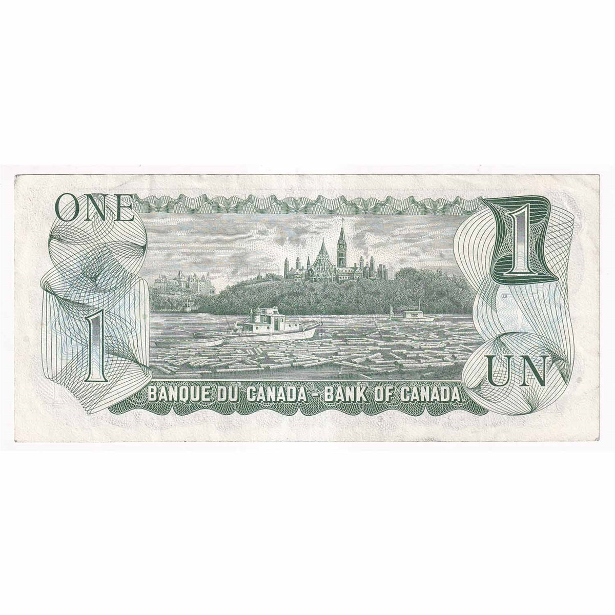 BC-46a-i 1973 Canada $1 Lawson-Bouey, AFF, Litho, Extra Fine (EF40)