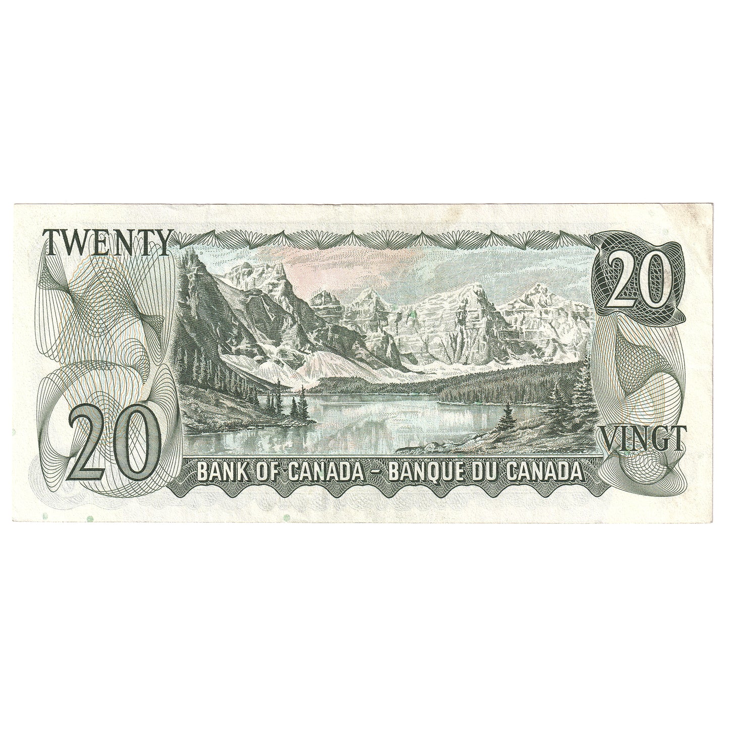 BC-50b 1969 Canada $20 Lawson-Bouey, YE, Circ