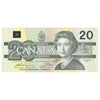 BC-58aA 1991 Canada $20 EIX w/o Serifs EF-AU