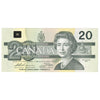 BC-58a-i 1991 Canada $20 Thiessen-Crow, EIP, AU-UNC