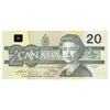 BC-58a-ii 1991 Canada $20 Thiessen-Crow, AIT, CUNC