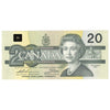 BC-58a-ii 1991 Canada $20 Thiessen-Crow, AIV, AU