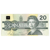 BC-58b 1991 Canada $20 Bonin-Thiessen, ESM, CUNC