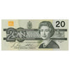 BC-58b-i 1991 Canada $20 Bonin-Thiessen, AVP, Choice Uncirculated (CUNC63)