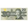 BC-58c 1991 Canada $20 Knight-Thiessen, AWD, AU-UNC (AU55)