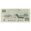 BC-58cA 1991 Canada $20 Knight-Thiessen, AWI (1.000-1.100), VF-EF (VF30)
