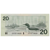 BC-58d 1991 Canada $20 Knight-Dodge, EVY, AU-UNC (AU55)