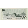 BC-58d 1991 Canada $20 Knight-Dodge, EWG, Choice Uncirculated (CUNC63)