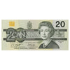 BC-58d-i 1991 Canada $20 Knight-Dodge, AWR, Choice Uncirculated (CUNC63)