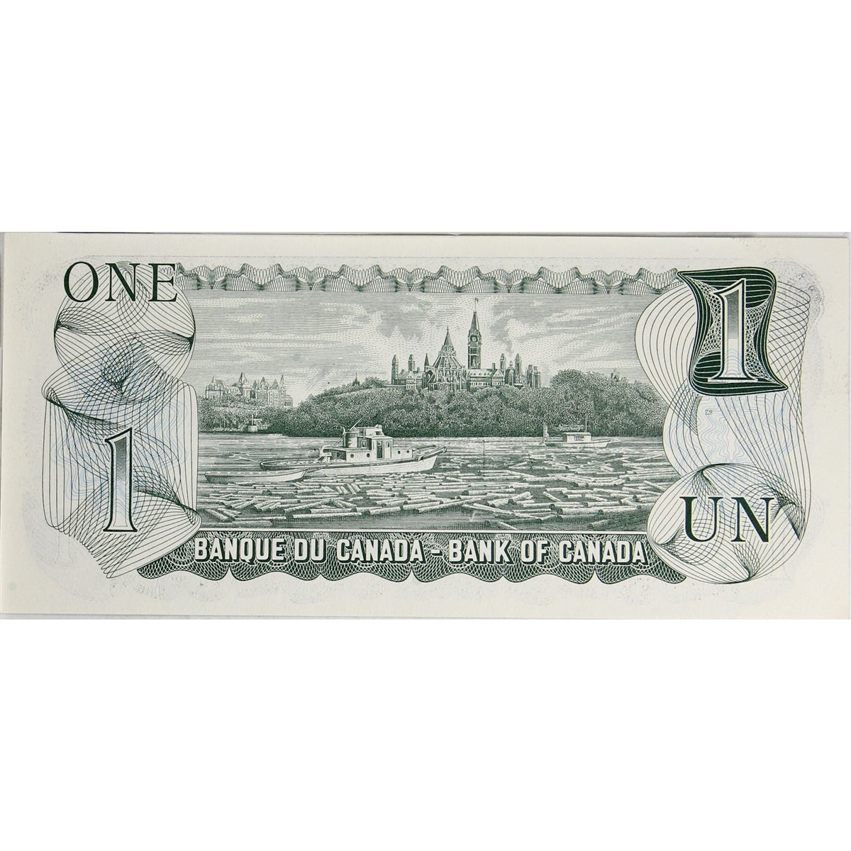 BC-46a-i 1973 Canada $1 Lawson-Bouey, AFK, Choice Uncirculated (CUNC63)