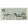 BC-58d-i 1991 Canada $20 Knight-Dodge, AWT, Uncirculated (MS60)