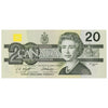 BC-58d-i 1991 Canada $20 Knight-Dodge, AWT, Uncirculated (MS60)