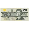 BC-58d-i 1991 Canada $20 Knight-Dodge, AYP, Almost Uncirculated (AU50)