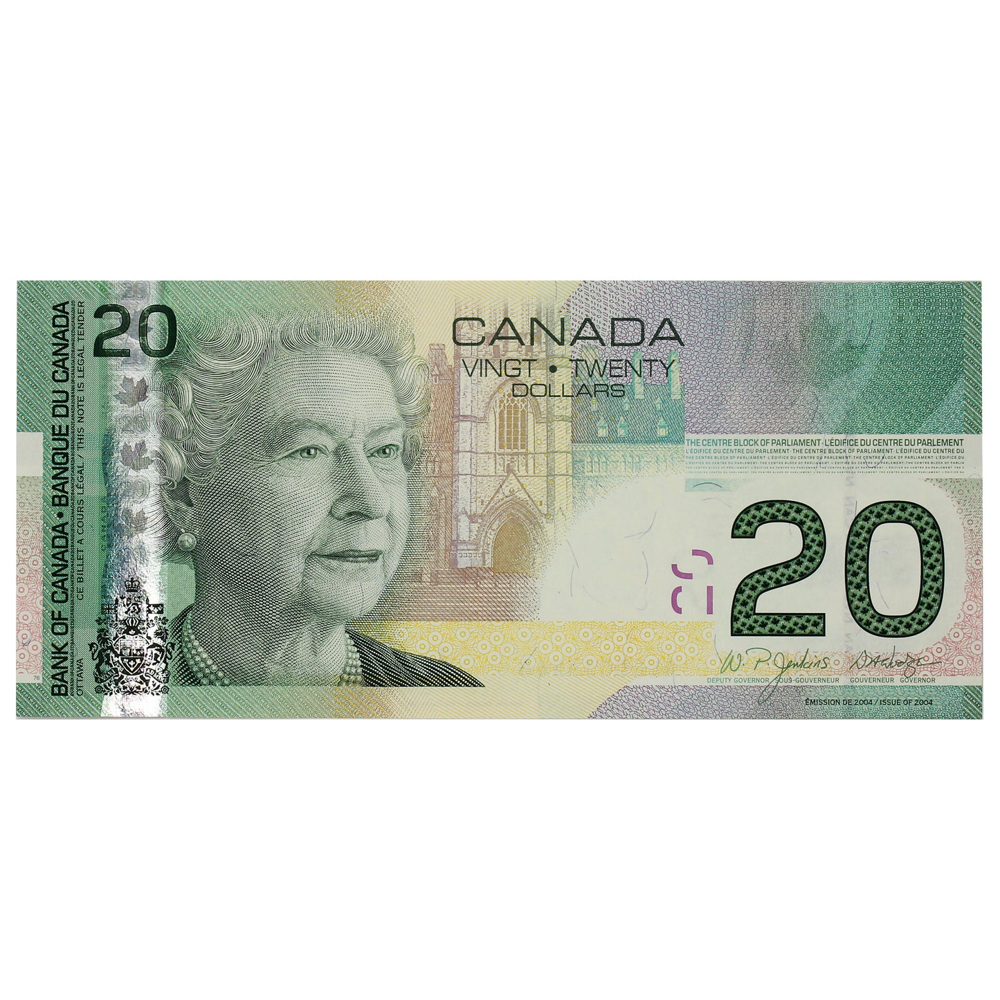 BC-64a 2005 Canada $20 Jenkins-Dodge, ALL, CUNC