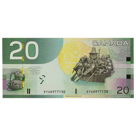BC-64a-i 2005 Canada $20 Jenkins-Dodge, EYU, UNC