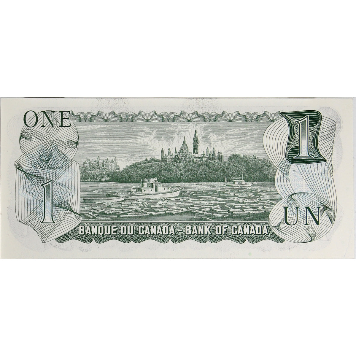BC-46a-i 1973 Canada $1 Lawson-Bouey, AFR, Uncirculated (MS60)
