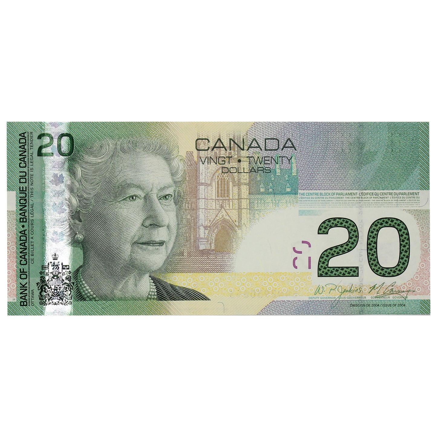 BC-64b 2008 Canada $20 Jenkins-Carney, ERV, CUNC