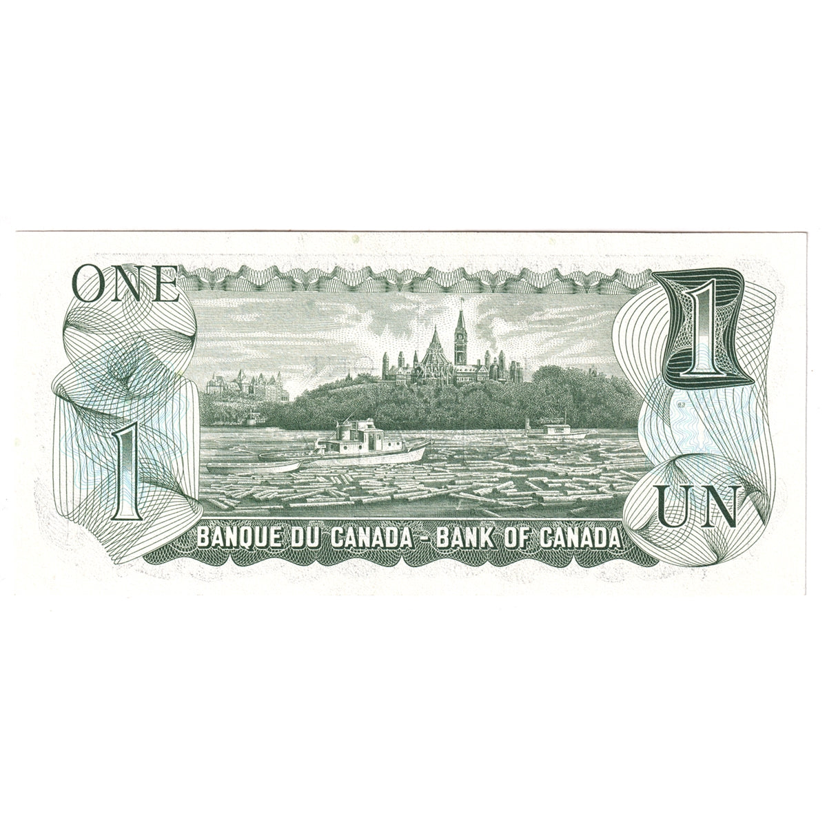 BC-46a-i 1973 Canada $1 Lawson-Bouey, AFT, Choice Uncirculated (CUNC63)