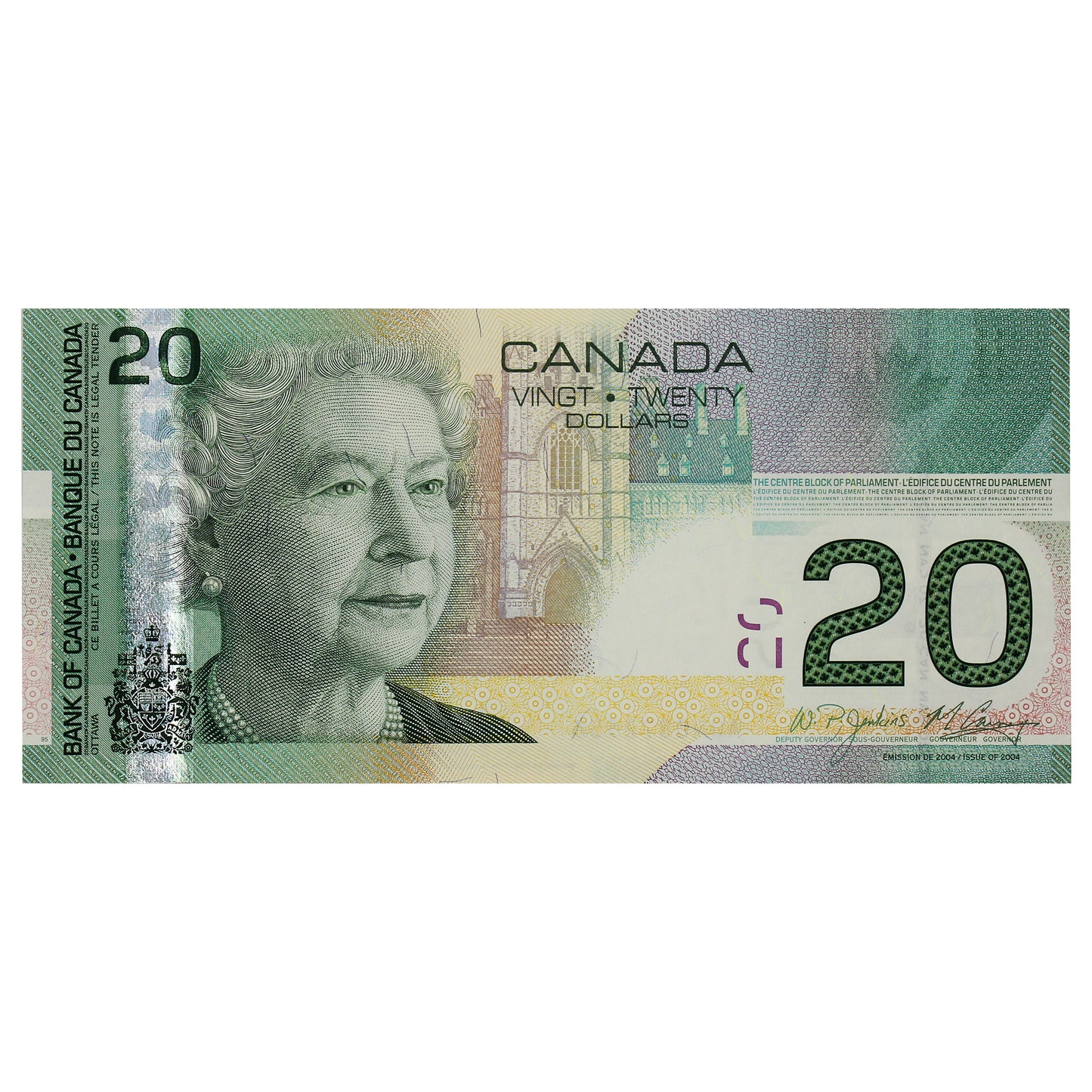 BC-64b-i 2010 Canada $20 Jenkins-Carney, AUN, CUNC