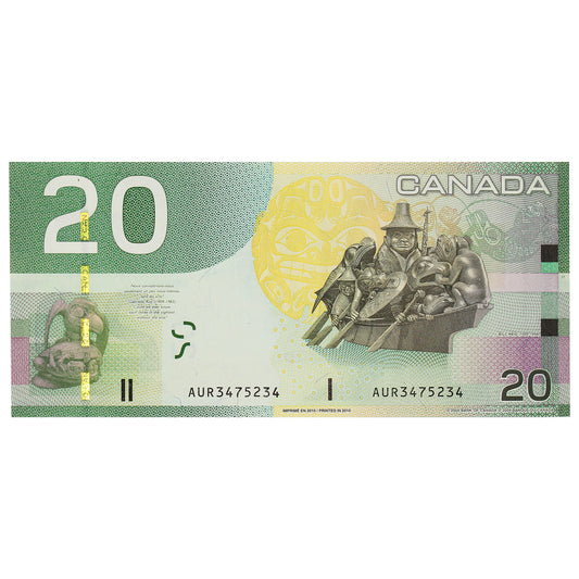 BC-64b-i 2010 Canada $20 Jenkins-Carney, AUR, CUNC