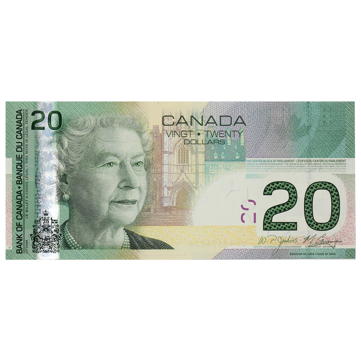 BC-64b-i 2010 Canada $20 Jenkins-Carney, AUR, CUNC