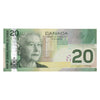 BC-64a-N1-iii 2005 Canada $20 Jenkins-Dodge, 3 Digit RADAR AZV6377736, EF