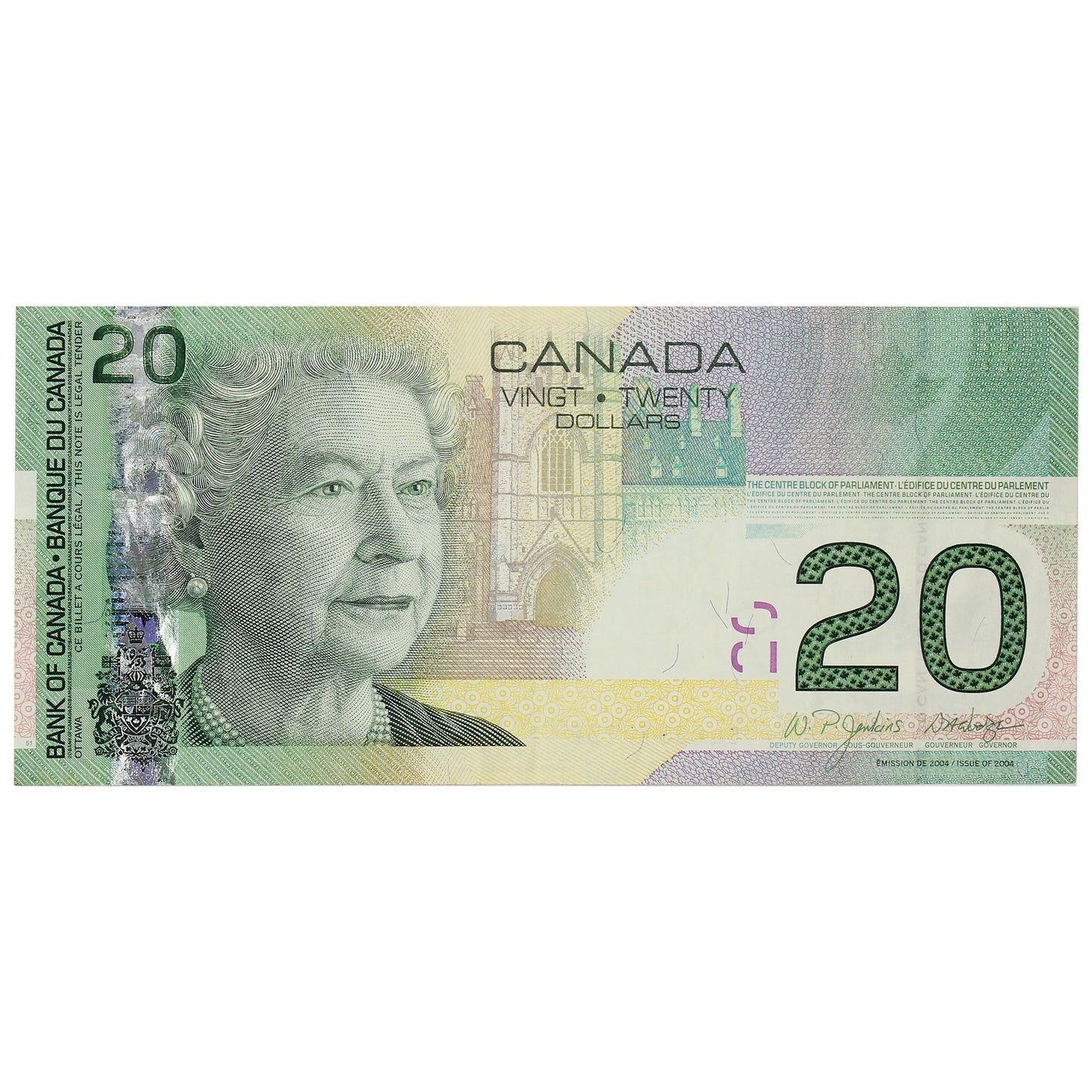 BC-64a-i-N1-iii 2006 Canada $20 Jenkins-Dodge, 3 Digit RADAR ELC2377732, VF-EF