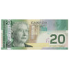 BC-64b-N1-iii 2009 Canada $20 Jenkins-Carney, 4 Digit RADAR EUW9207029, EF